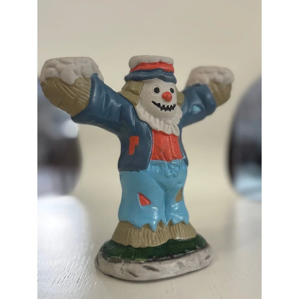 Vintage Scarecrow Candelabra